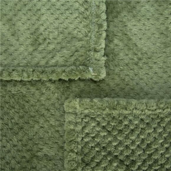 Fuzzy Blanket or Fluffy Blanket for Baby, Soft Warm Cozy Coral Fleece Toddler - Picture 4 of 8